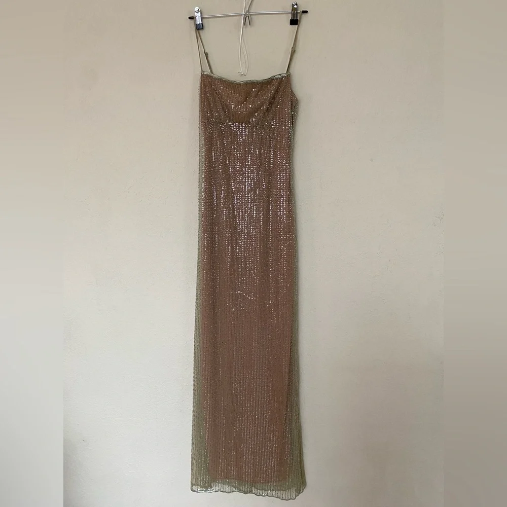 House of CB Gold Maxi Dress - Picture 4 of 16
